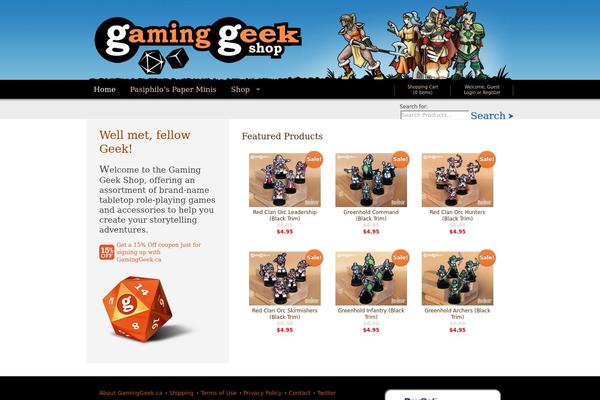 gaminggeek.ca site used Gaming-geek-shop-2