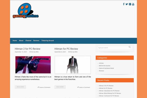 Evolve Plus theme site design template sample