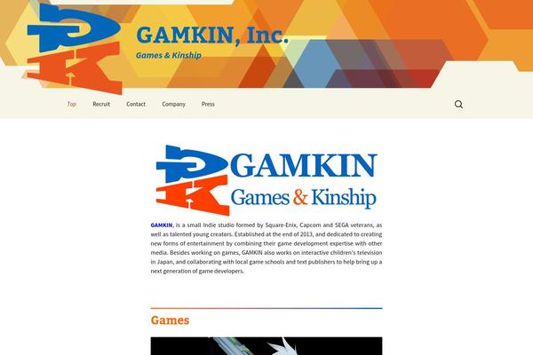 Twenty Thirteen theme site design template sample