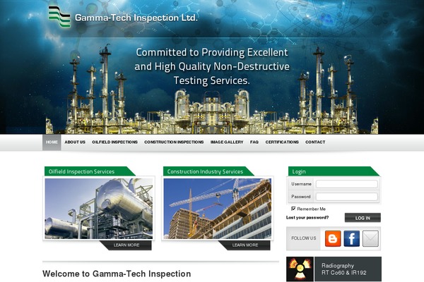 gamma-tech.ca site used Gammatech