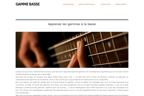 gamme-basse.com site used Gamme