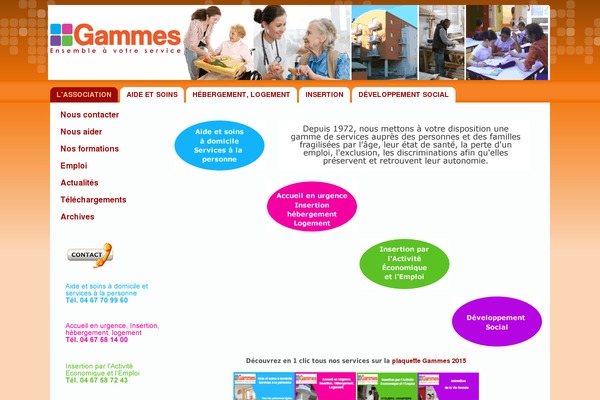 gammes.org site used Themegammes