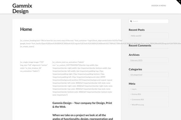 X_package theme site design template sample