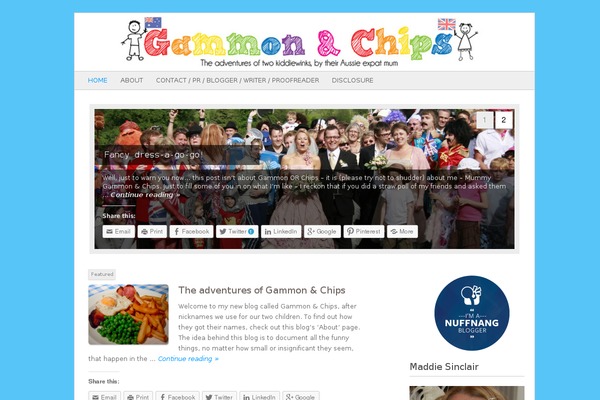 gammonandchips.com site used Fresh & Clean
