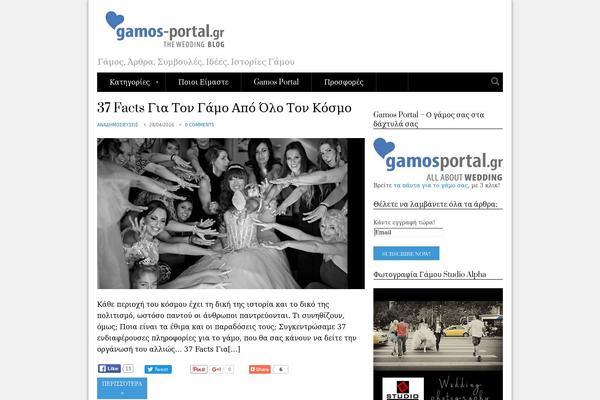 gamos-portal.gr site used Wp_dolce5-v1.0