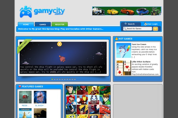 clipgamer theme websites examples