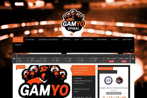 clubnews-theme theme websites examples