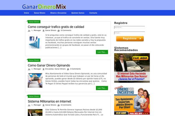 ganardineromix.com site used Ribbon