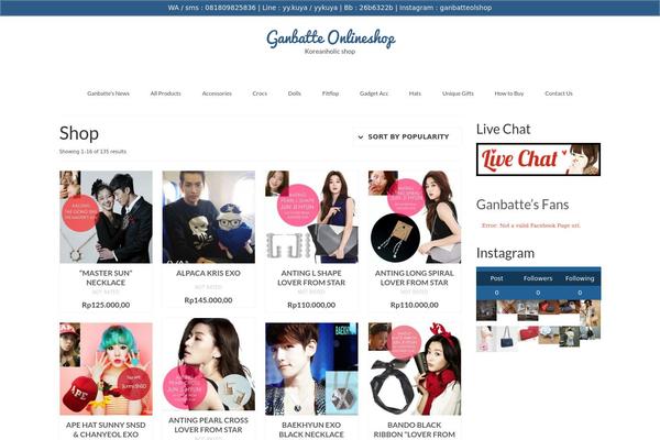 Virtue theme site design template sample