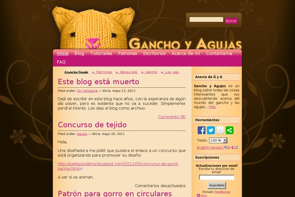 ganchoyagujas.com site used Hn
