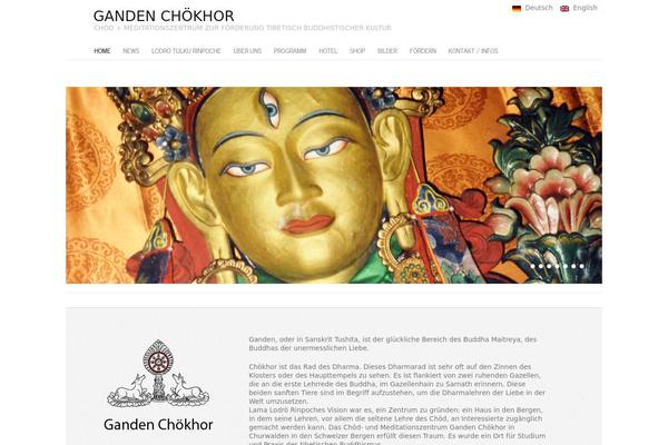 ganden.ch site used Theme1855