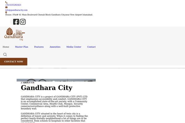 gandharacity.com site used Prooty