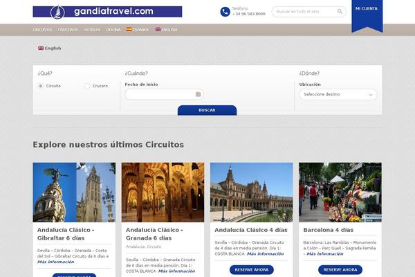 BookYourTravel theme site design template sample