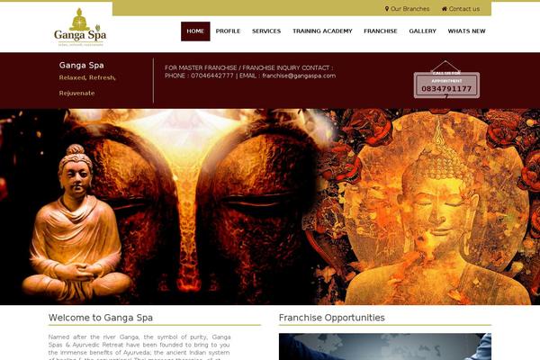 gangaspa.com site used Gangaspa