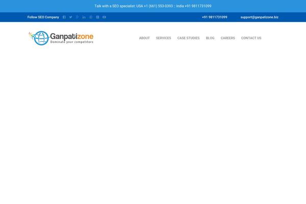 ganpati-industries.com site used Ganpatizone