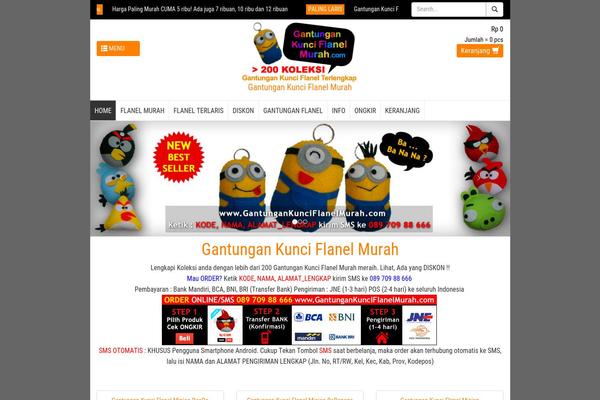gantungankunciflanelmurah.com site used Gasibu