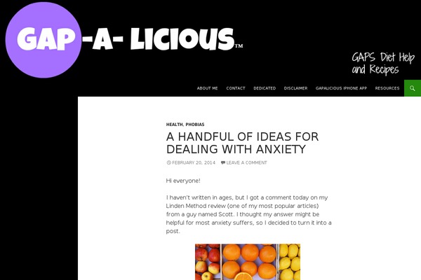 Site using CommentLuv plugin