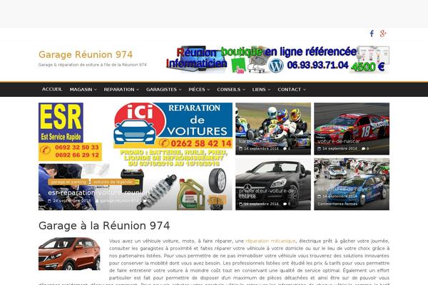 garage-reunion-974.fr site used Colornews-pro