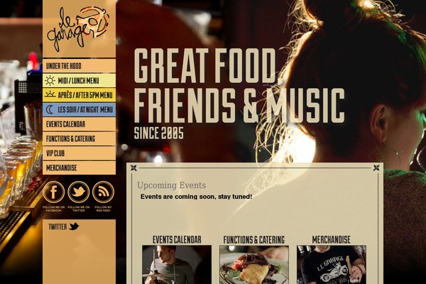 garagecafe.ca site used Garagecafe