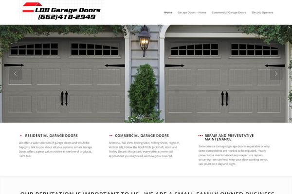 Enfold theme site design template sample