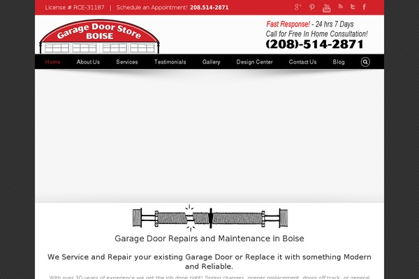 garagedoorstoreboise.com site used Kdw-framework4