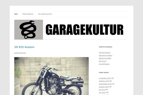 Hemingway theme site design template sample