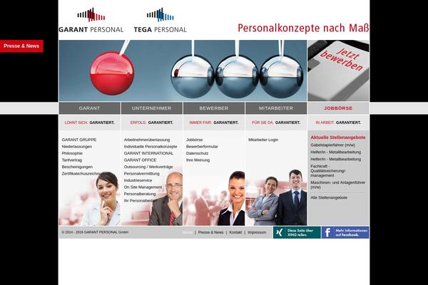 garant-personal.de site used Garant