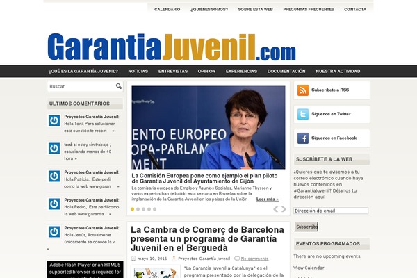 garantiajuvenil.com site used Dimes