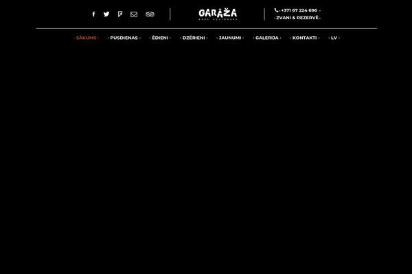 GastroBar theme site design template sample