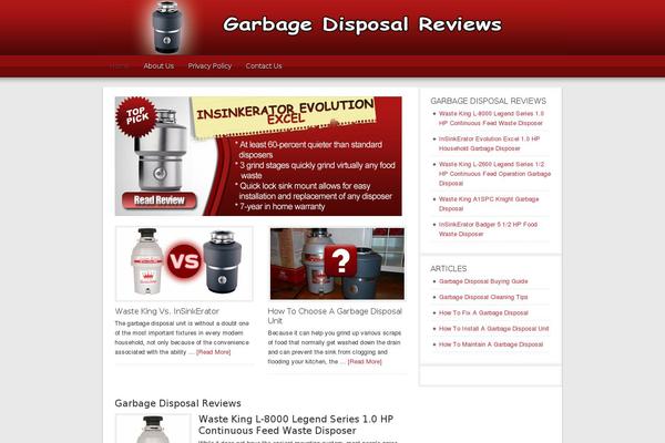 garbagedisposal-reviews.org site used Restaurante