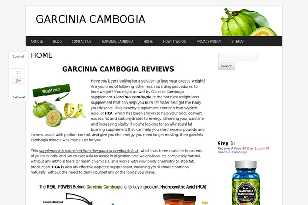 garcinia-cambogia-droz.com site used Reviewify-theme-dse
