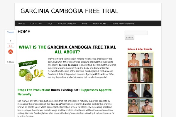 garciniacambogia-freetrial.net site used Reviewify-theme-dse
