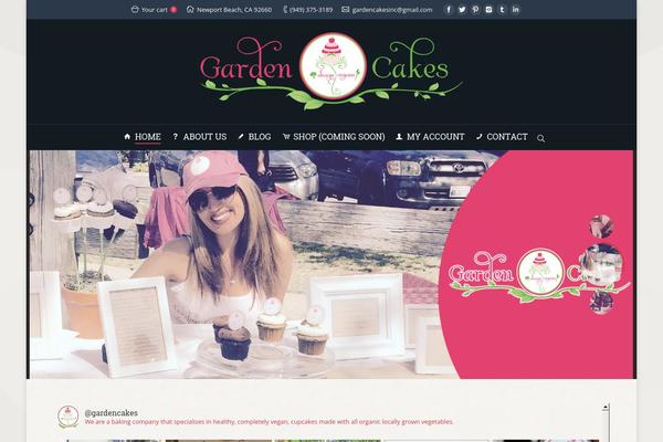 The7 theme site design template sample