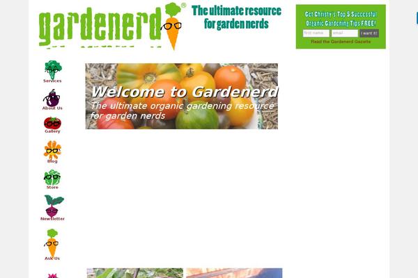 gardenerd.com site used Gardenerd-v2
