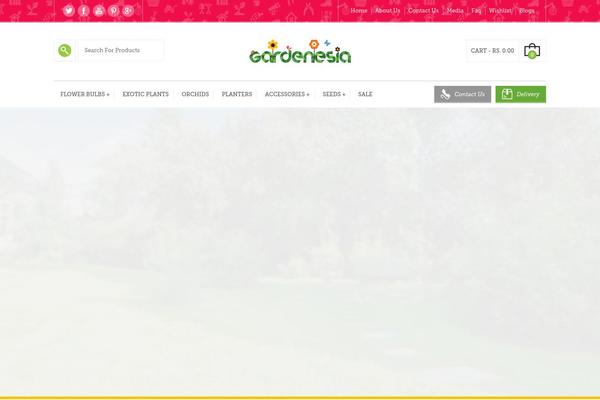 123garden theme websites examples