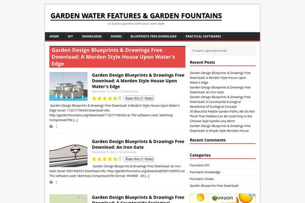 MH Magazine lite theme site design template sample