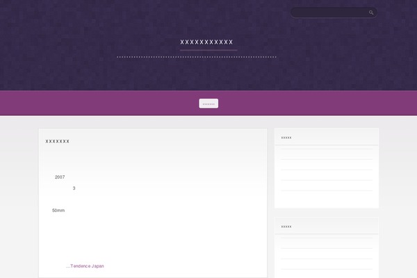 Purple Pro theme site design template sample