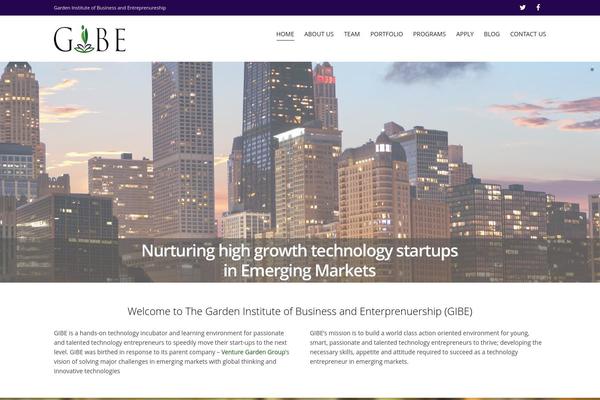 Dante theme site design template sample