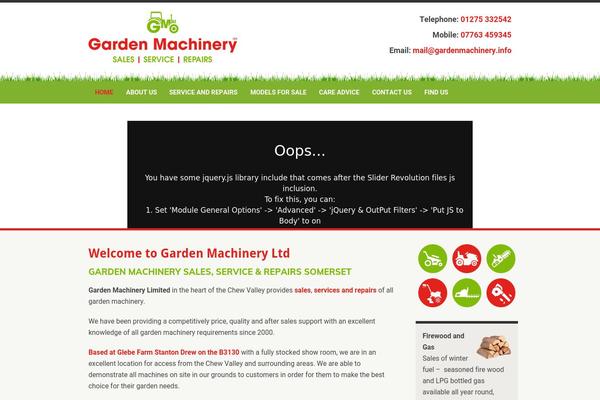 gardenmachinery.info site used Garden-machinery