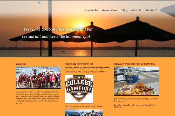 White Rock theme site design template sample