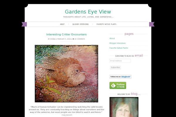 gardenseyeview.com site used Sugar and Spice