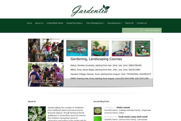 gardentia.net site used Evolution-gardentia