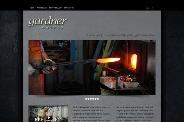 gardnerknives.com site used Wp Enlightened