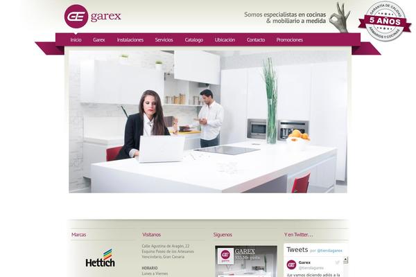 garex.es site used Denis