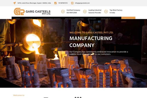 gargcasteels.com site used Multi-dimensional