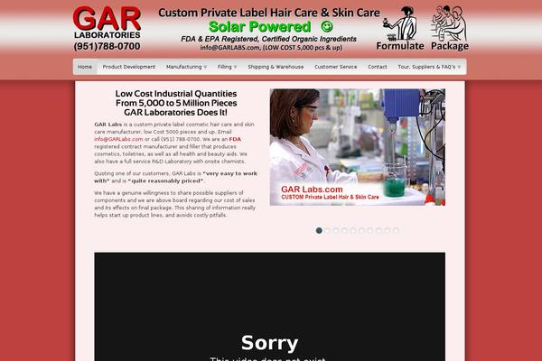 Site using Easing Slider plugin