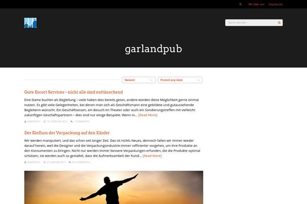 Gauge theme site design template sample