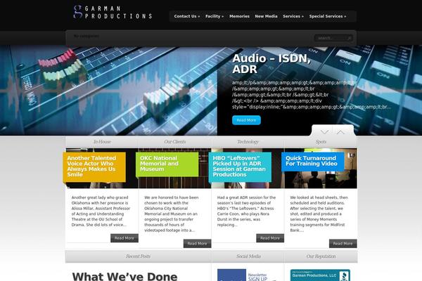 TheSource theme site design template sample