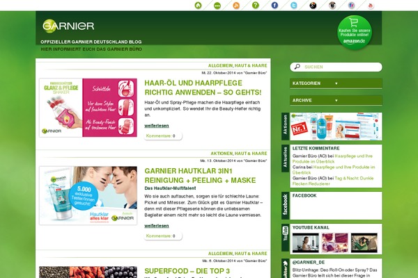 garnierbuero.de site used Garnier