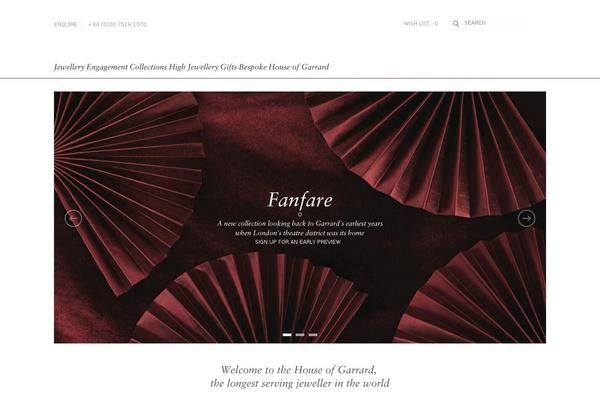 garrard theme websites examples